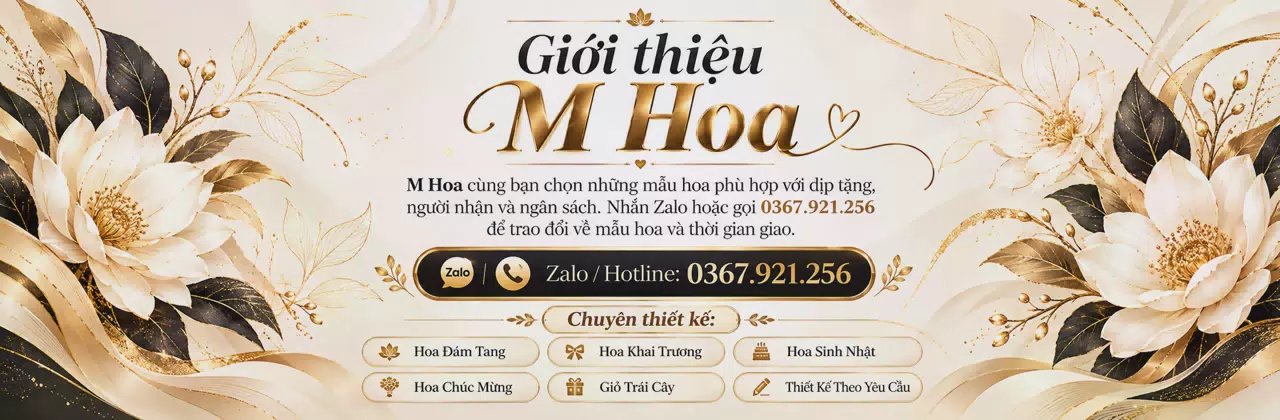 Ảnh bìa Shop hoa tươi Phường Tân Hoà Phú Thọ - Hoa đẹp theo ý bạn